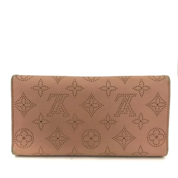 Louis Vuitton Mahina Portefeuille Amelia Trifold Wallet Pink - Picture 2 of 12